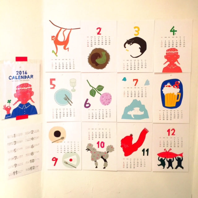 2016小関さんカレンダー